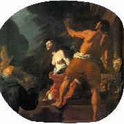 Beheading of St. Catherine ag PRETI, Mattia